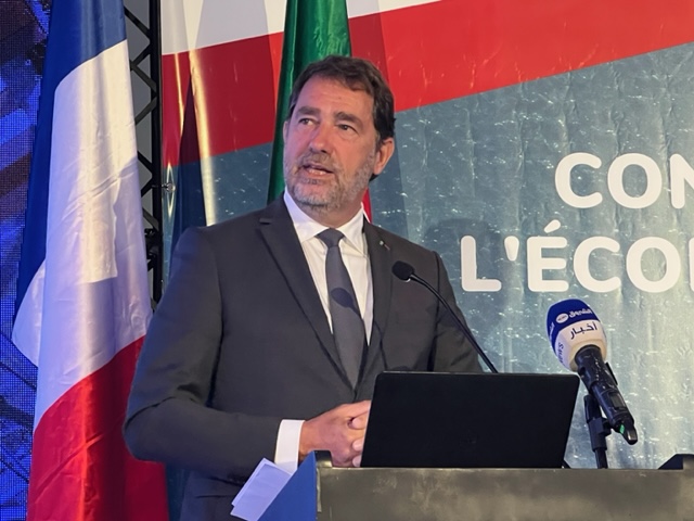Christophe Castaner, président du Conseil de surveillance du port de Marseille-Fos. ©NBC