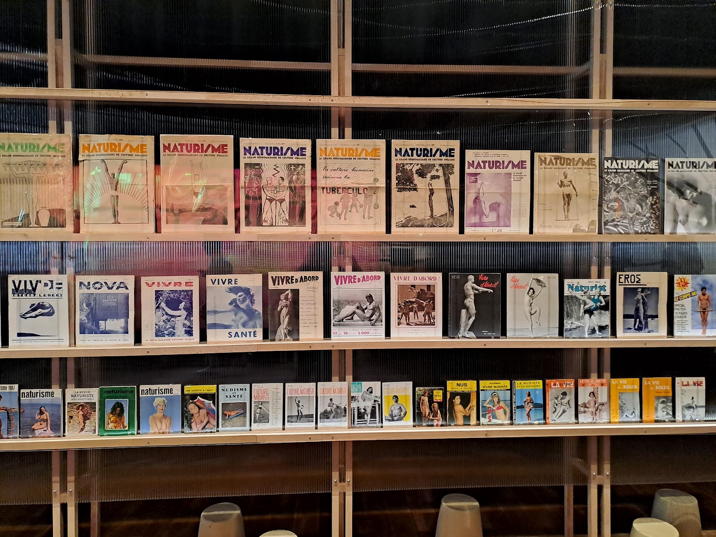 Plus de 600 documents dont les revues historiques du mouvement sont présentés dans l’exposition. (Photo JC Barla) Plus de 600 documents dont les revues historiques du mouvement sont présentés dans l’exposition. (Photo JC Barla)