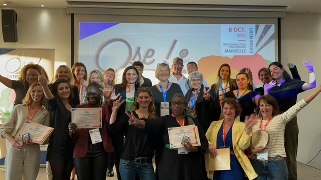 Sept lauréates ont remporté les trophées Ose 2024. ©CCIAMP Sept lauréates ont remporté les trophées Ose 2024. ©CCIAMP