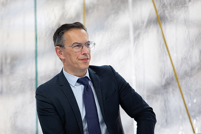 Olivier Oullier, co-président de l’Institut d’Intelligence Artificielle et co-fondateur d'Inclusive Brains © Thierry Vaudé