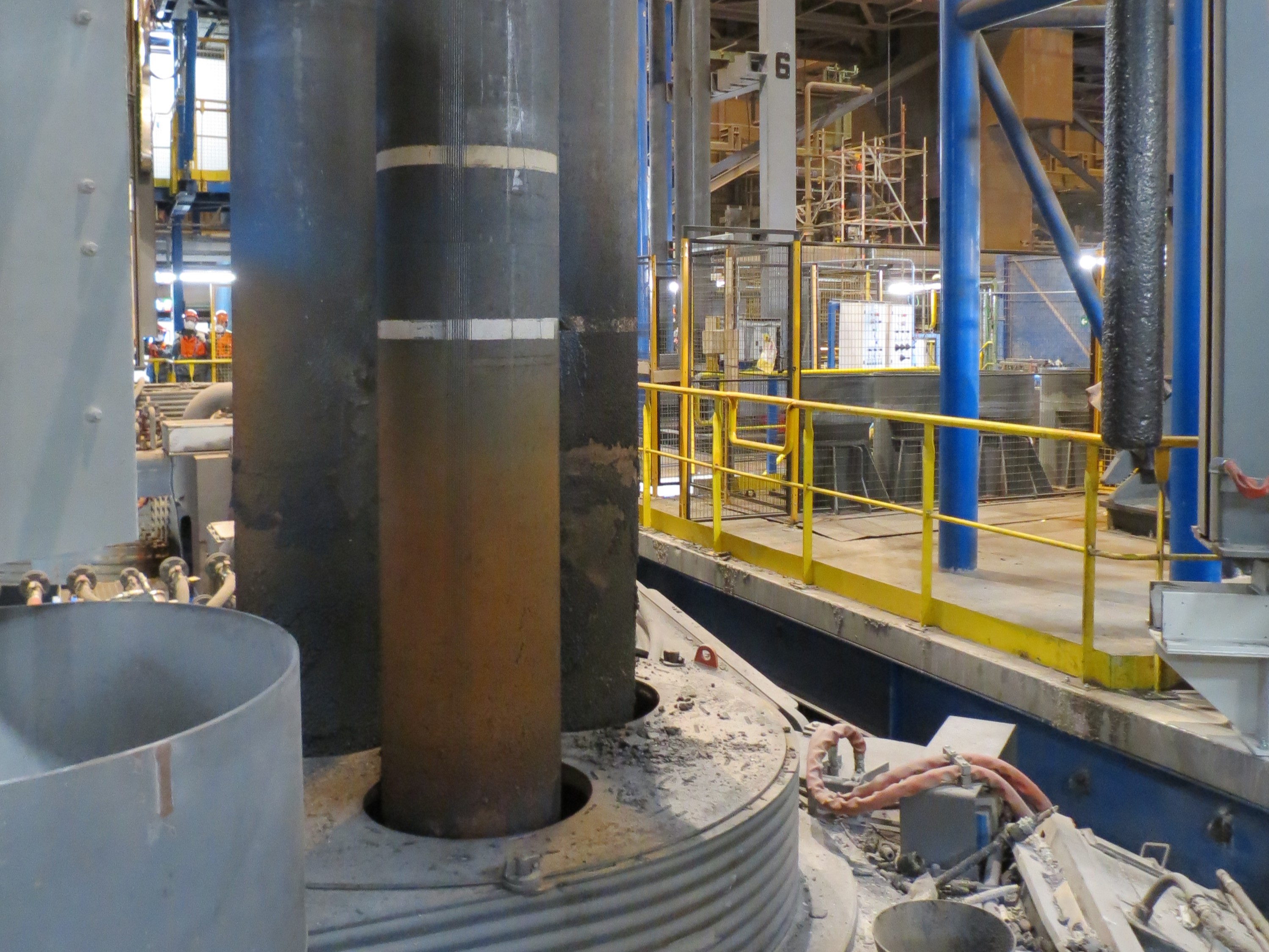 Le four poche d’ArcelorMittal Méditerranée à Fos-sur-Mer est la première brique de son grand programme de décarbonation vers 2030 et 2050 (Photo JC Barla).