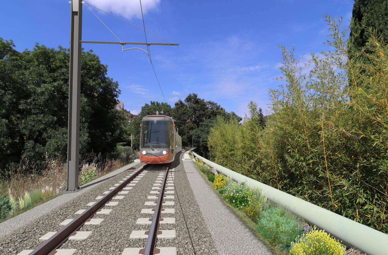 La Cour des comptes pointe notamment le projet de Valtram, le tramway périurbain entre Aubagne et La Bouilladisse...
