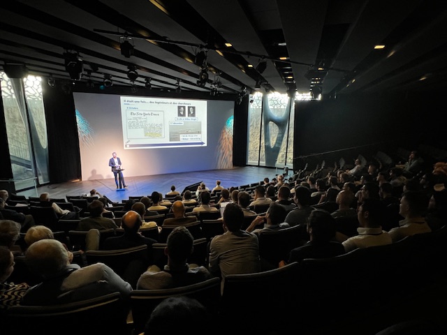 140 chercheurs et industriels de l’aéronautique se sont donnés rendez-vous au Mucem, les 5 et 6 novembre 2024 pour partager leurs expertises sur la combustion des nouveaux carburants de l’aviation. ©NBC