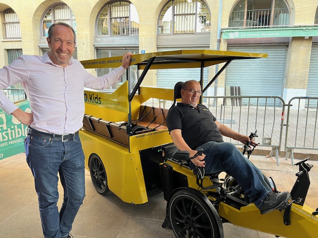Mathieu Spillman, fondateur et directeur de France Quadricycle. ©NBC