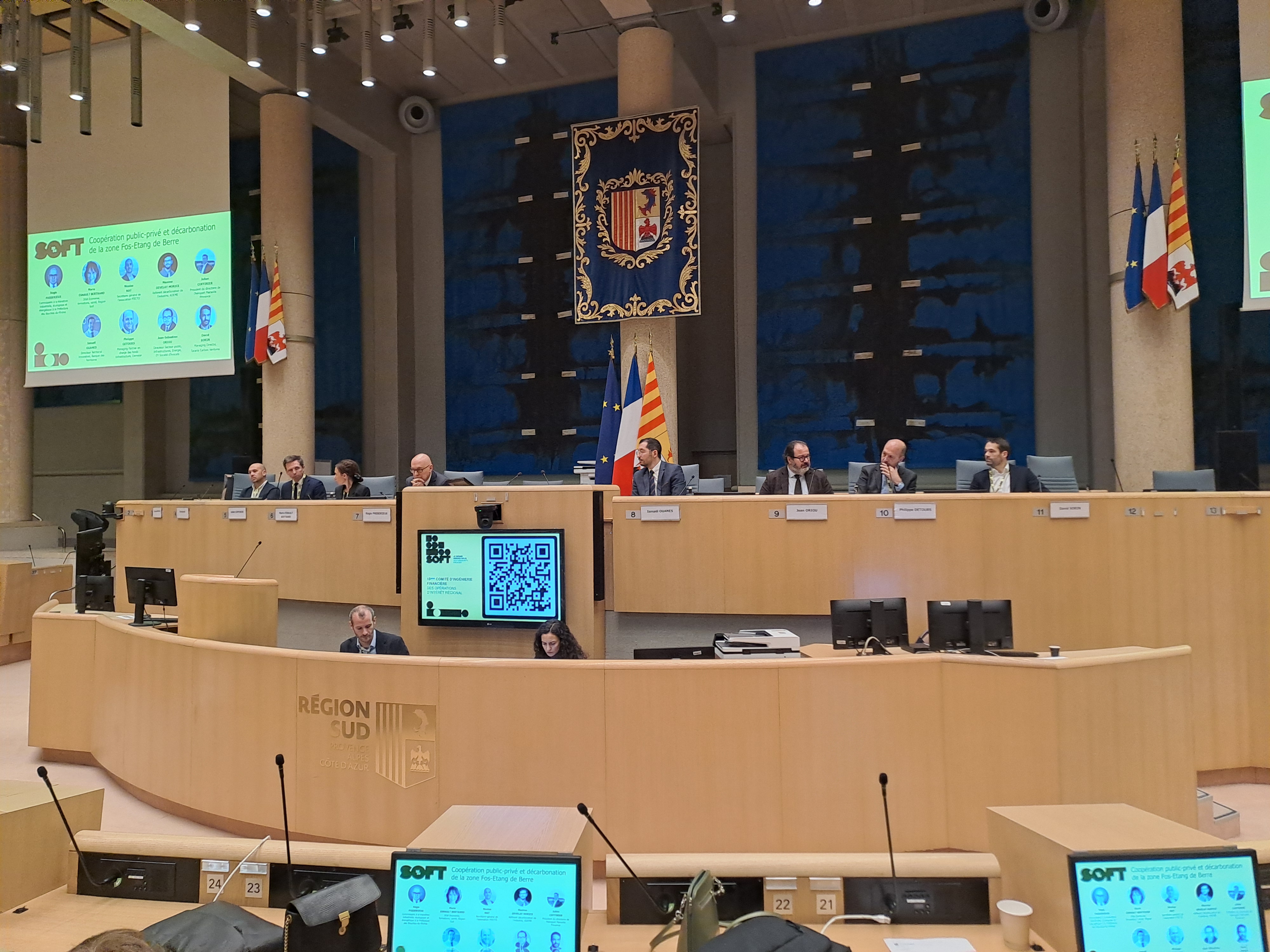 La Région a mis la décarbonation en débat dans son hémicycle pour explorer les solutions de financement envisageables (Photo JC Barla) La Région a mis la décarbonation en débat dans son hémicycle pour explorer les solutions de financement envisageables (Photo JC Barla)