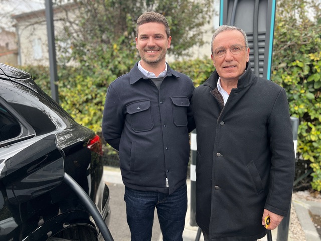 Clément et Philippe Leydet, respectivement présidents de PLD Automobile et du groupe PLD. ©NBC Clément et Philippe Leydet, respectivement présidents de PLD Automobile et du groupe PLD. ©NBC