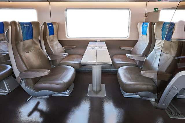 Trenitalia mise sur les voyages d’affaires avec une classe Business et une classe Executive. ©Trenitalia