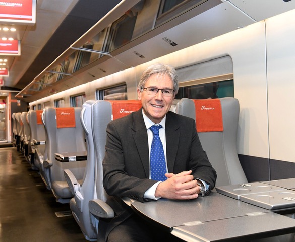 Marco Caposciutti, Pdg de Trenitalia France. ©Trenitalia