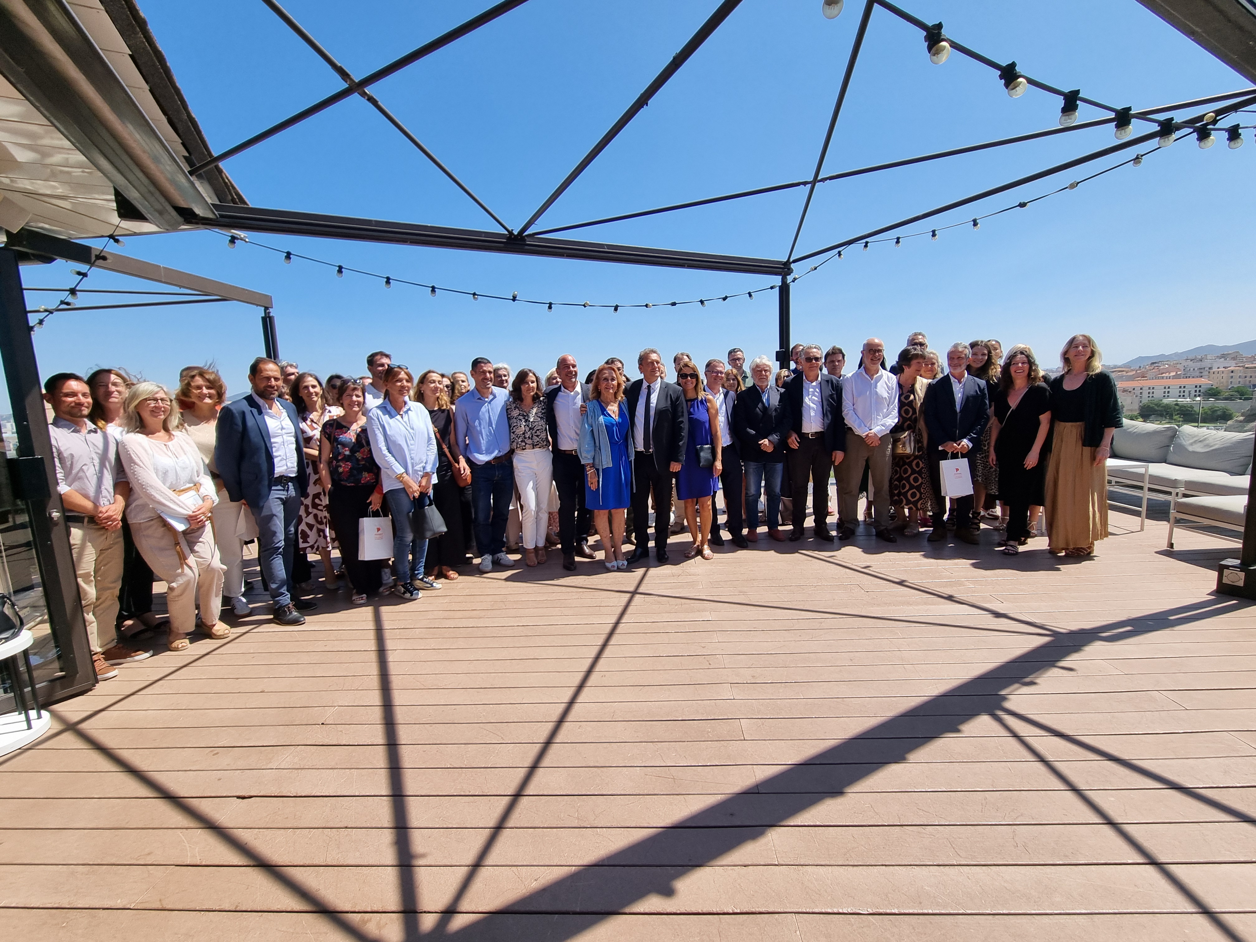 Célébration des 10 ans du contrat destination Provence, le 16 juin dernier à Marseille. © SF