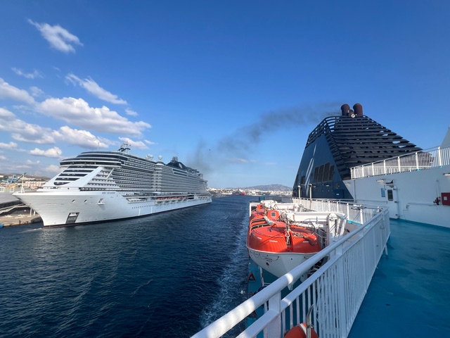 Le port a accueilli 1,1 million de croisiéristes, en hausse de 5 %, avec 286 escales (+12 %). ©NBC