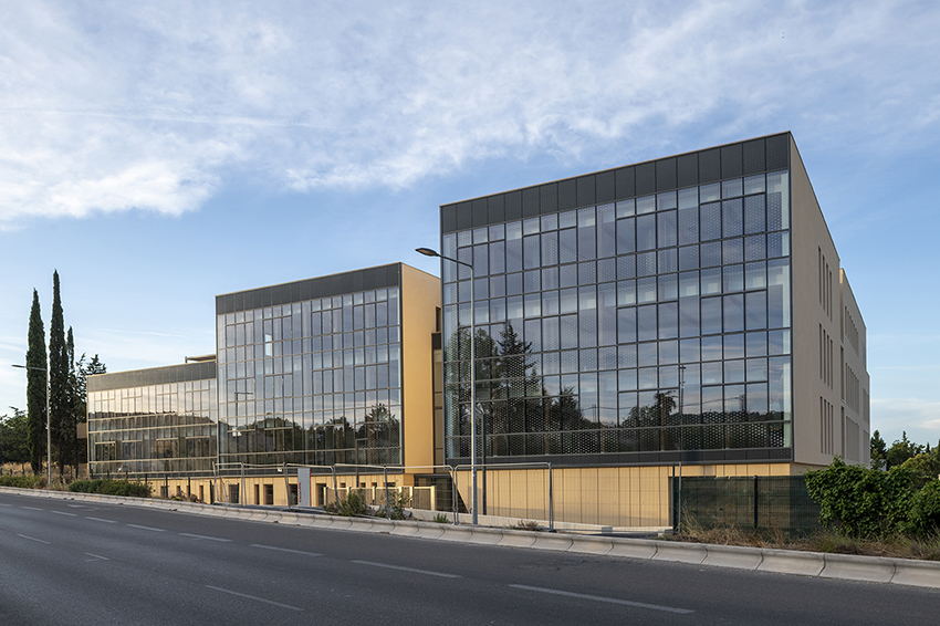 Le nouveau campus ESSCA d'Aix en Provence © Renaud Dessade
