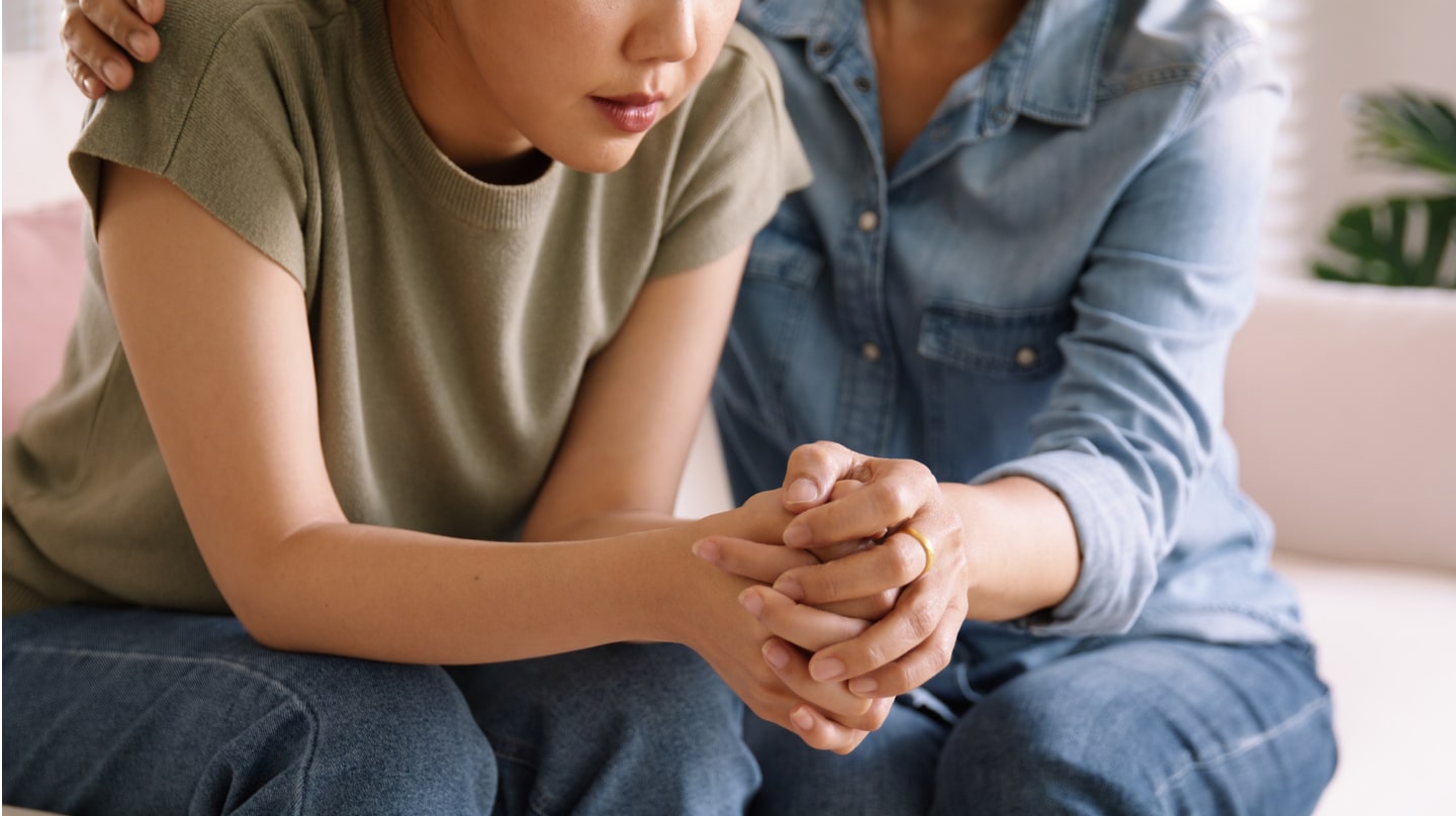 La verbalisation est une première étape, pour sortir de la spirale du mental. © Istock