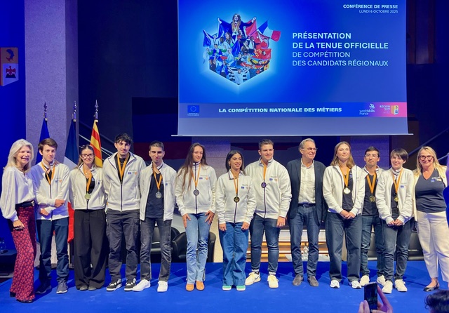 70 jeunes de la Région participent à WorldSkills France. ©NBC