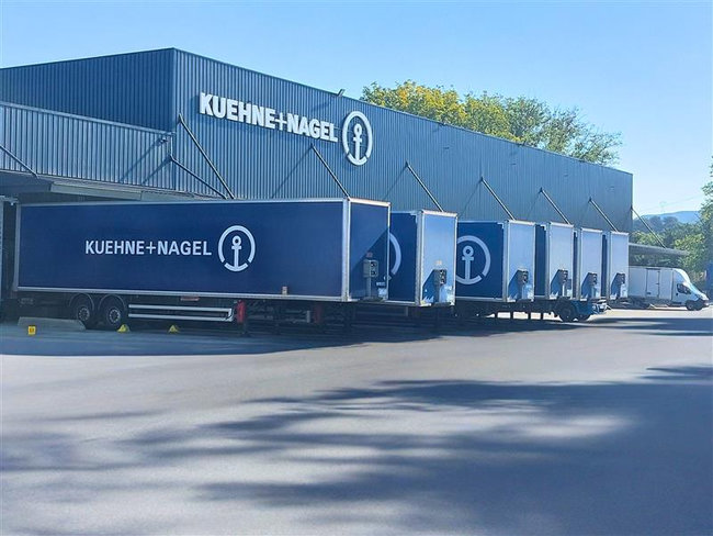 Près de 2 300 m² de quais supplémentaires seront désormais disponibles. © Kuehne+Nagel