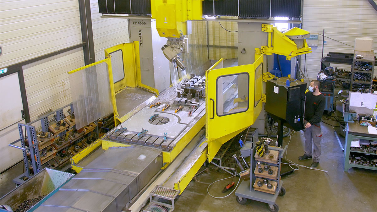 Fromeca dispose d’une expertise reconnue dans l’usinage de matériaux traditionnels et les alliages. ©Fromeca