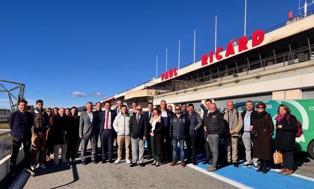 Le 25 novembre au circuit Paul Ricard s’est tenue la première rencontre régionale de la filière automobile. ©NBC