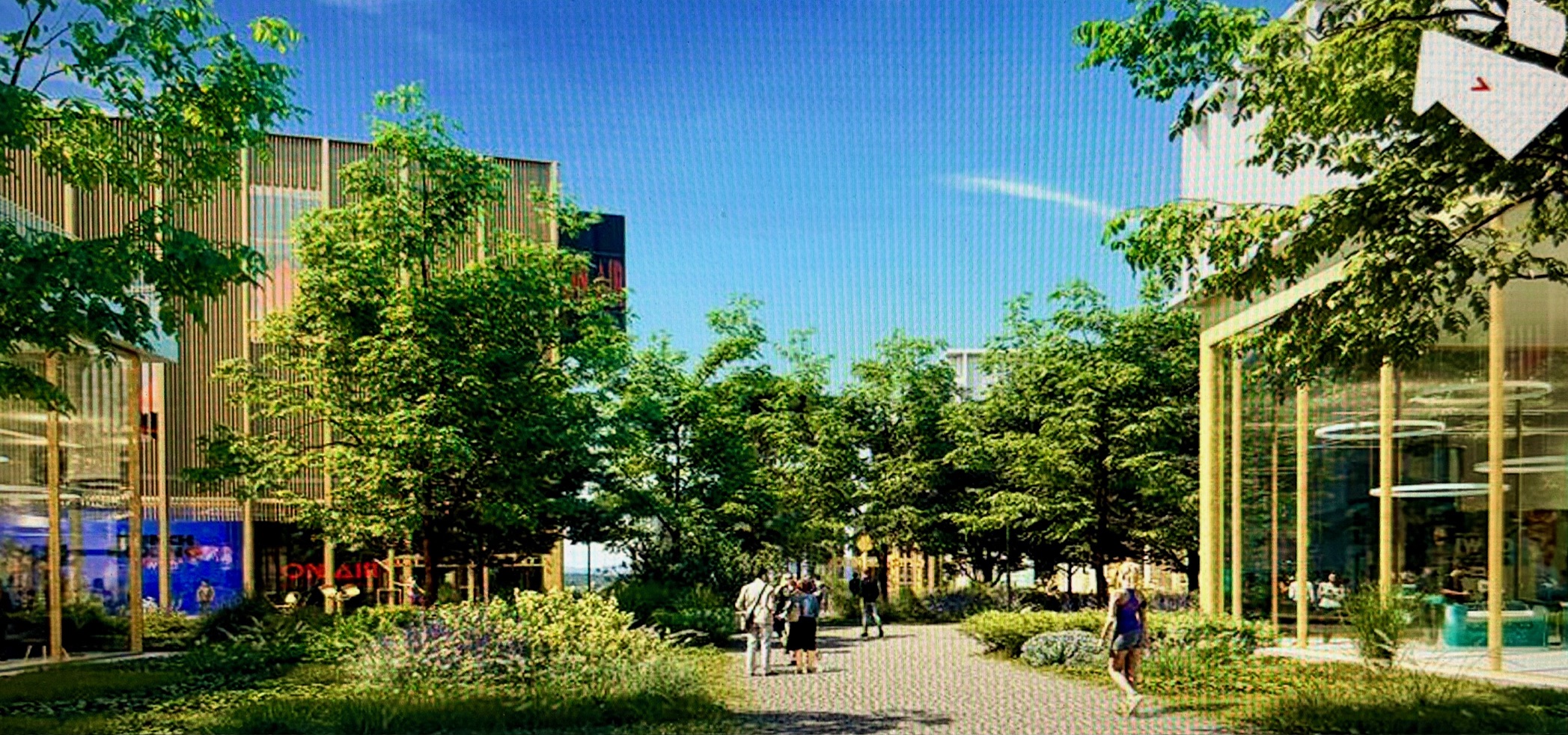 © CARRA - Vinci Immobilier va réaliser 33 000 m2 de locaux mixtes à l'entrée de l'Aéroport Marseille-Provence.