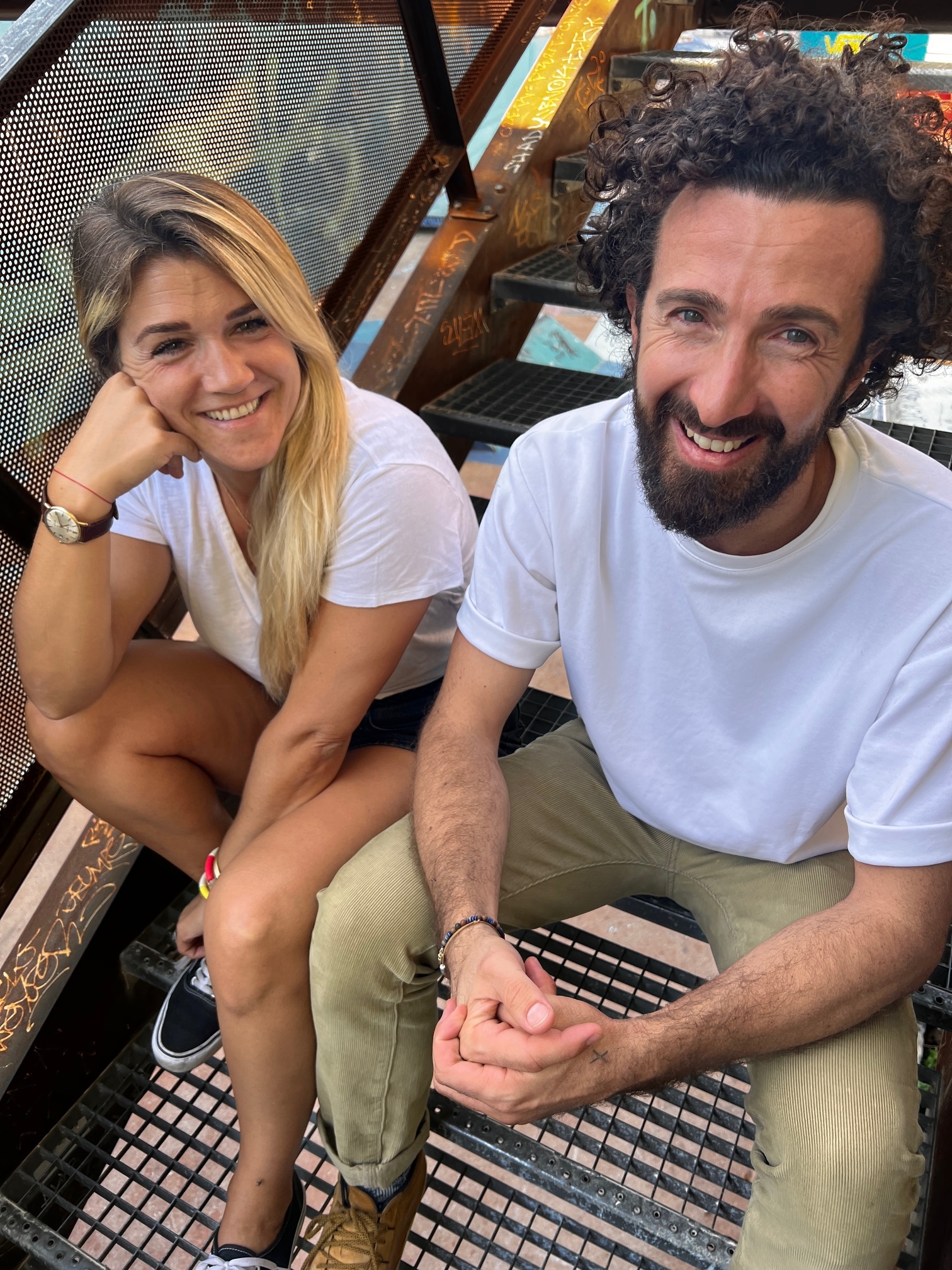 Anaïs Gilles et Lionel Maleval. © La Plume et le Marteau