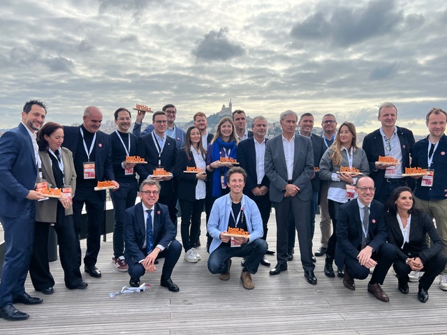 15 entrepreneurs  ont reçu le trophée Invest  In Provence. ©NBC