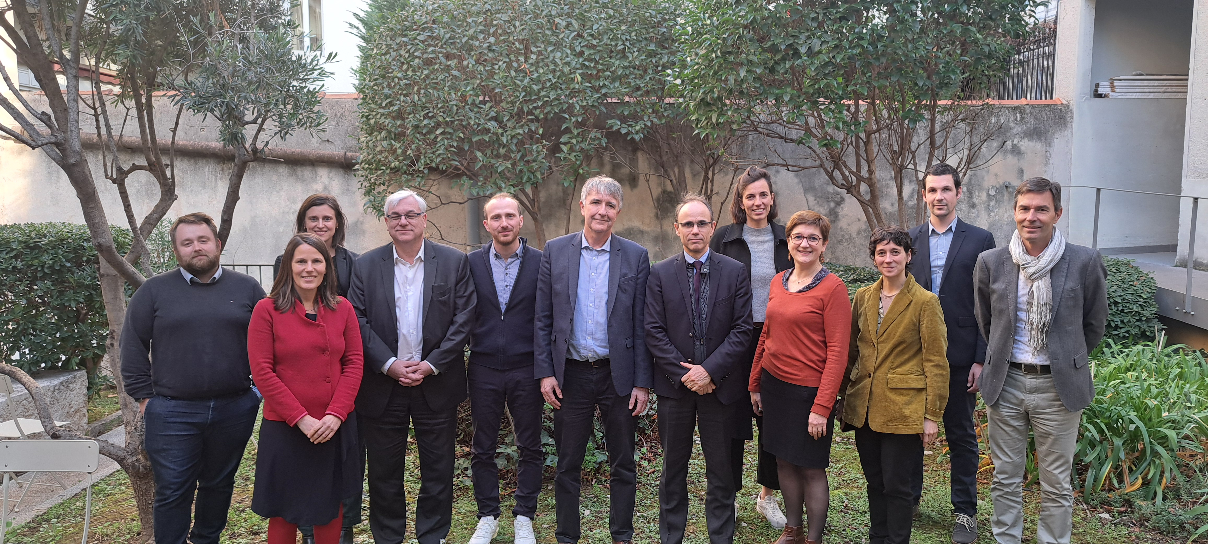 L'ensemble des équipes concernées au sein des bailleurs sociaux signataires. (© Unicil)