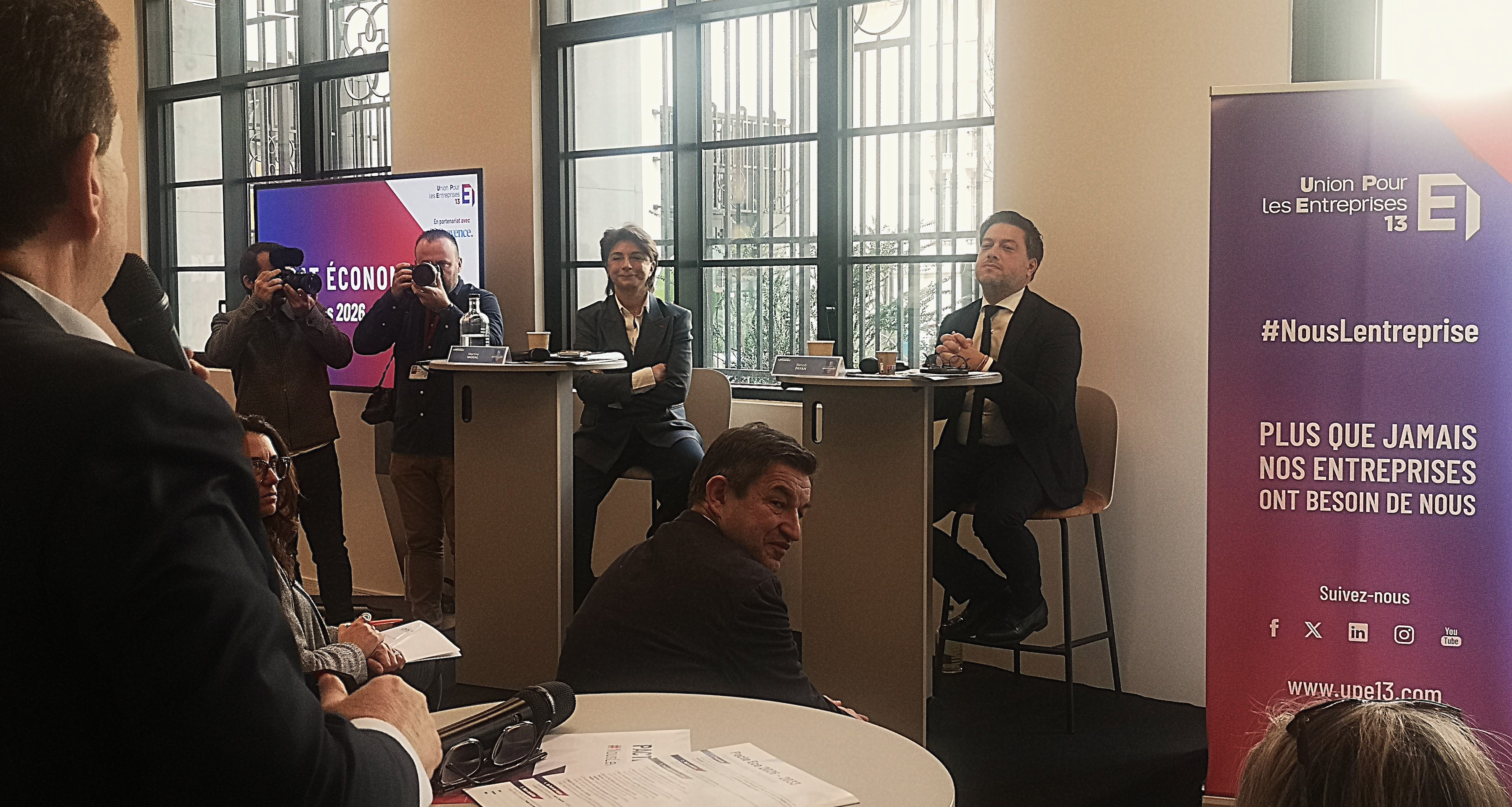 L'Upe 13 et La Provence reçoivent les candidats