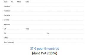 Bulletin d'Abonnement