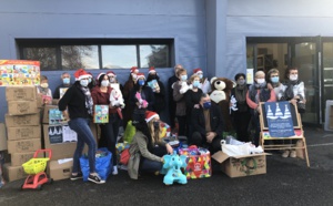 Les entreprises aubagnaises solidaires des enfants pour Noël