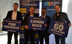 Ryanair signe un record historique avec 60 vols au départ de Marseille cet été