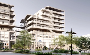 ​Le gros œuvre est achevé, “La Plateforme” prend forme