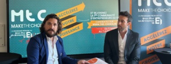 Fabrice Blisson et Fabien Gilot lors de la présentation de MTC (photo FB)