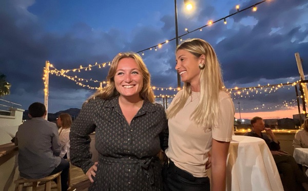 Lea Piras et Marie Perdereau, fondatrices de Club Apéro lancé il y a 5 ans.