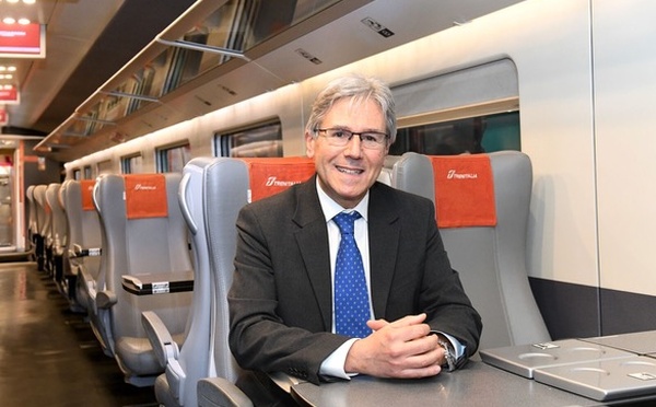 Marco Caposciutti, Pdg de Trenitalia France. ©Trenitalia