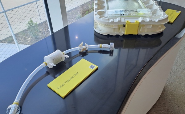 Le show-room permet de découvrir la haute technicité des dispositifs fabriqués à Aubagne. (Photo JC Barla)