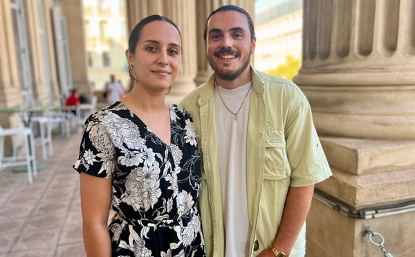 Julie Biousse et Maxence Gil, rêvent d’ouvrir le premier café pour chiens de Marseille. ©NBC