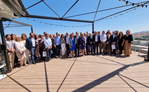 Célébration des 10 ans du contrat destination Provence, le 16 juin dernier à Marseille. © SF