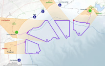 Un débat public pour souffler les localisations des futures éoliennes flottantes en Méditerranée