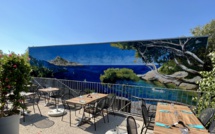 Le meilleur des calanques sur une fresque murale géante