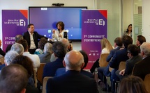 Martine Vassal accueillie par le comité exécutif de l'UPE 13 et le Cercle avenir. (Photo Thierry Vaudé pour Businews)