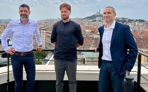 De G. à dte : Olivier Bonneau fondateur de Supply Logica, Adrien Barrau, fondateur de Seavium et Alexandre Vallin cofondateur de Kolektivolt. ©NBC