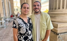 Julie Biousse et Maxence Gil, rêvent d’ouvrir le premier café pour chiens de Marseille. ©NBC