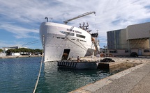 Le Sophie Germain est le dernier navire câblier mis en service par Orange Marine. © Margot Fournié