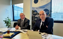 Grégoire Charpentier et Jérémy Estrader, directeur et président de l'Esh Famille & Provence © JP
